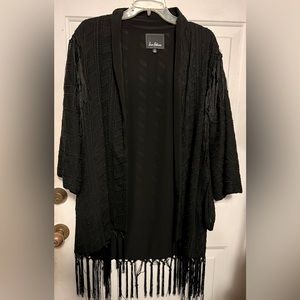 Sam Eldeman Black Kimono. Size M